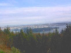 Vancouver from Cypress Provincial Park